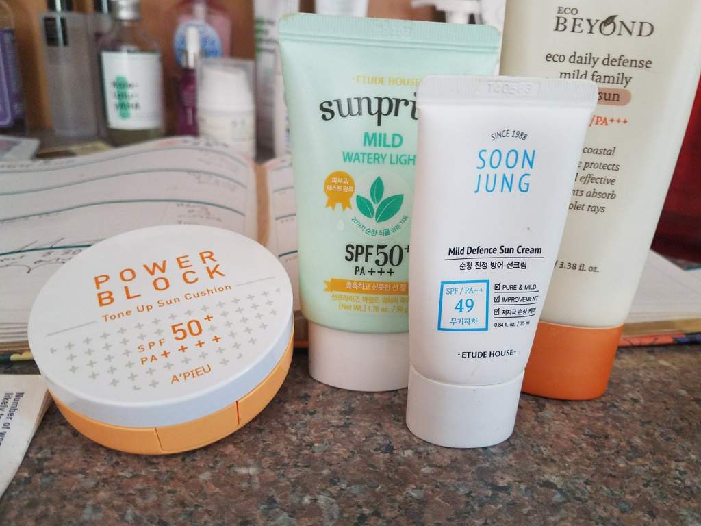 Sunscreen Reviews: Etude House, Eco Beyond, and A'pieu | Korean Beauty ...