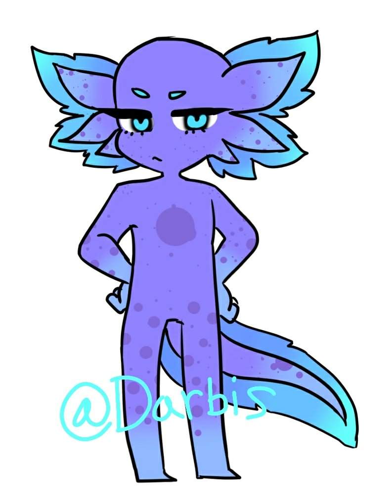 Axolotl Adopts Closed Furry Amino