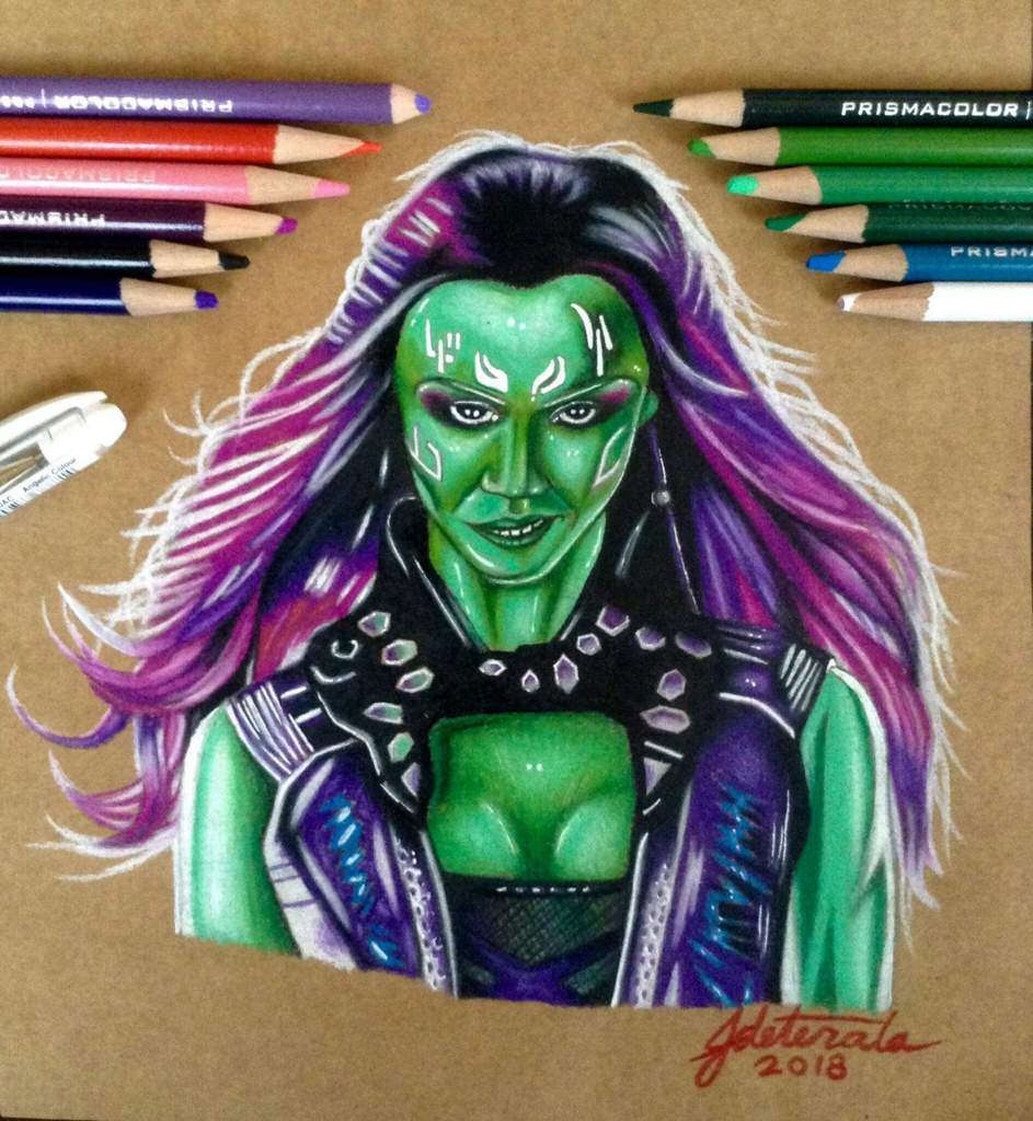 Gamora (fanart) | Art Amino