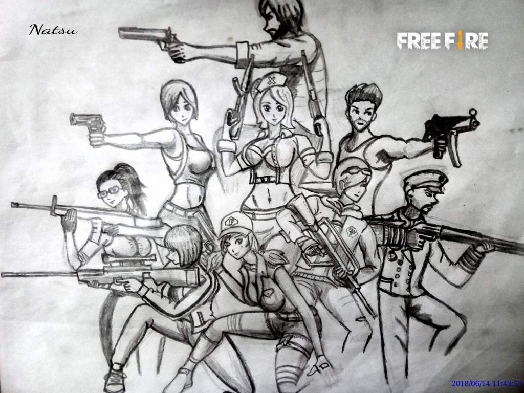 Imjen Dibujos Free Fire De Armas La Grosa - Dibujos Para ...