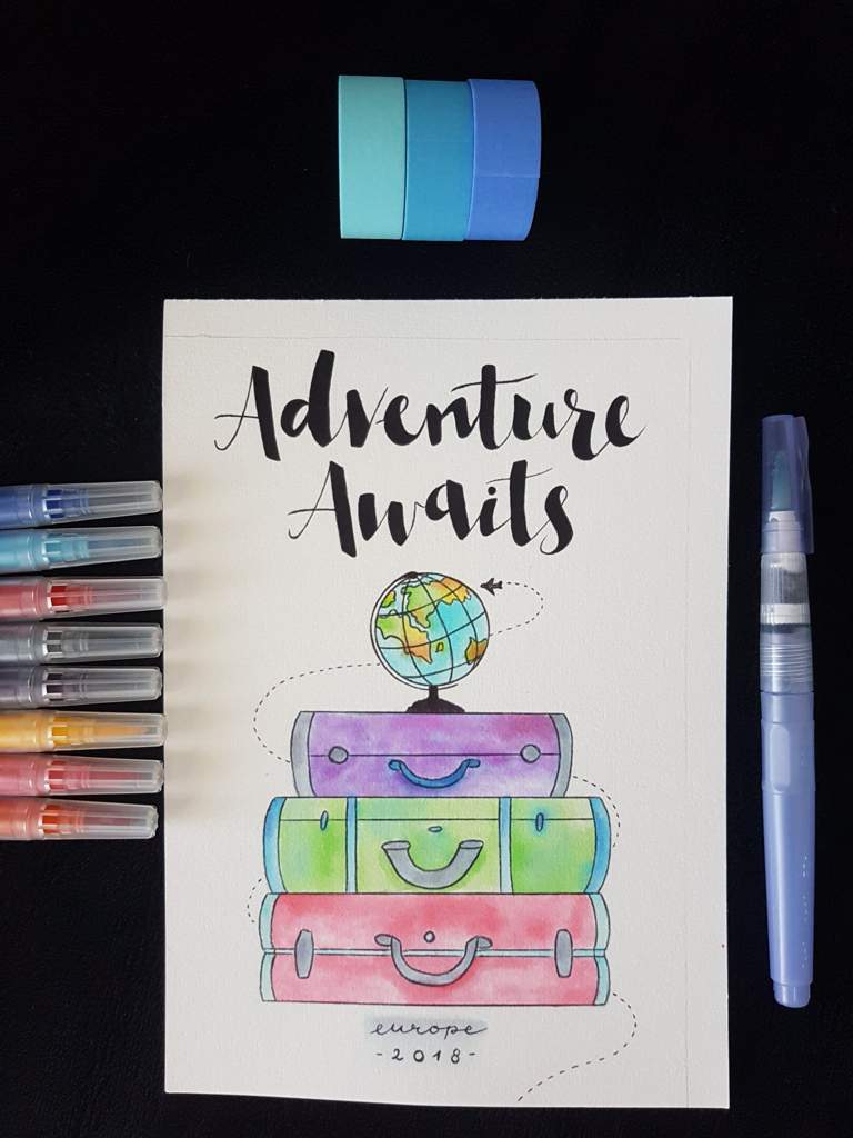 travel journal cover page | Bullet Journal Amino