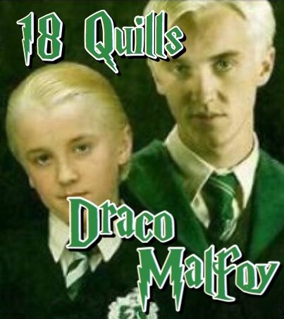 Draco Malfoy (+ Moaning Myrtle) || 18 Quills | Harry Potter Amino