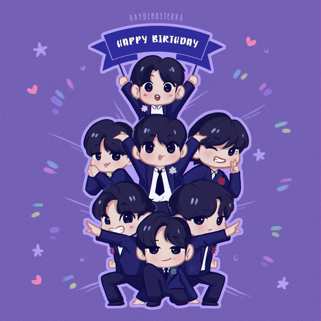 Birthday Wishes For Bts - "happy Birthday Bts" Canvas Print By