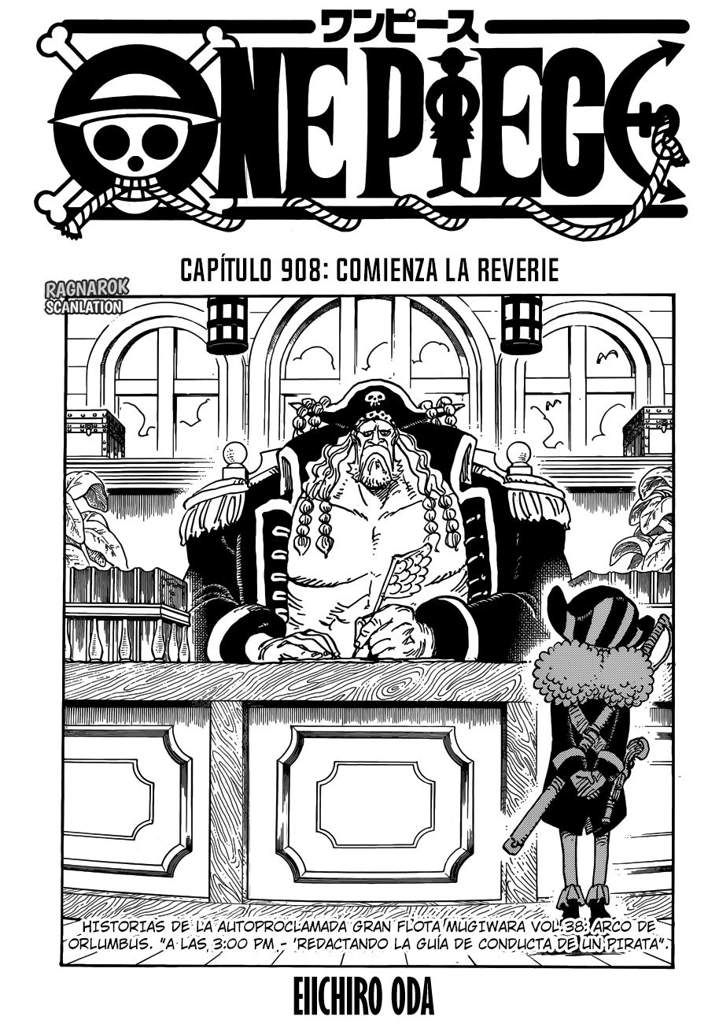 908 Manga One Piece Comienza La Reverie Shin Sekai Amino Amino