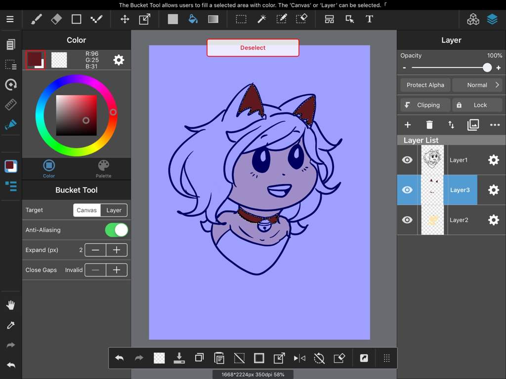 how to use magic wand tool in medibang