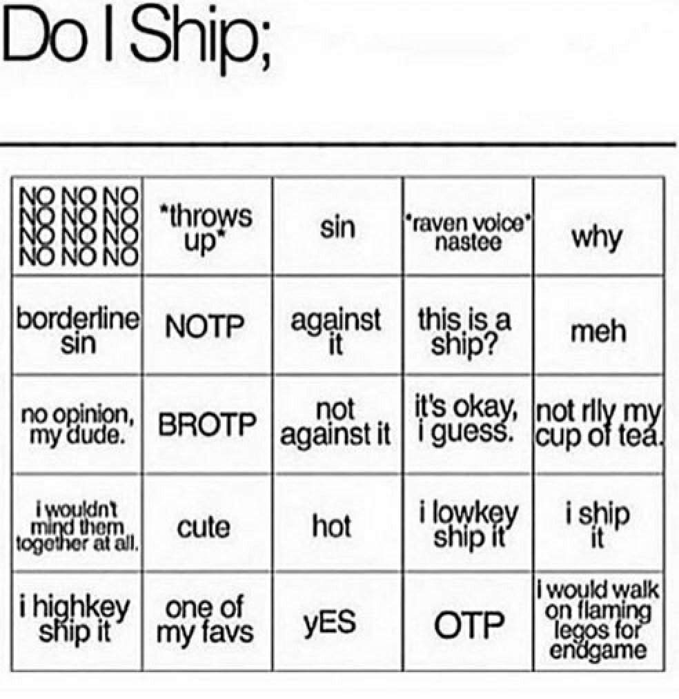 Do I ship. 