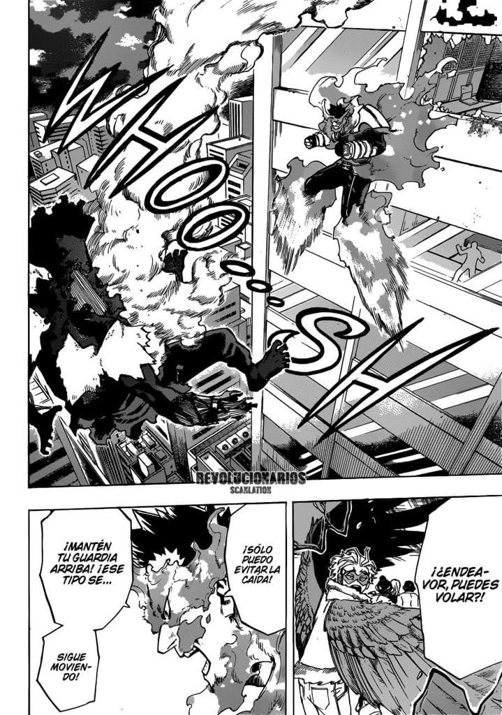 My Hero Academia Manga Endeavor Vs Nomu