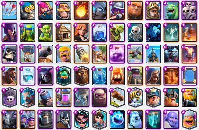 all clash royale legendary cards