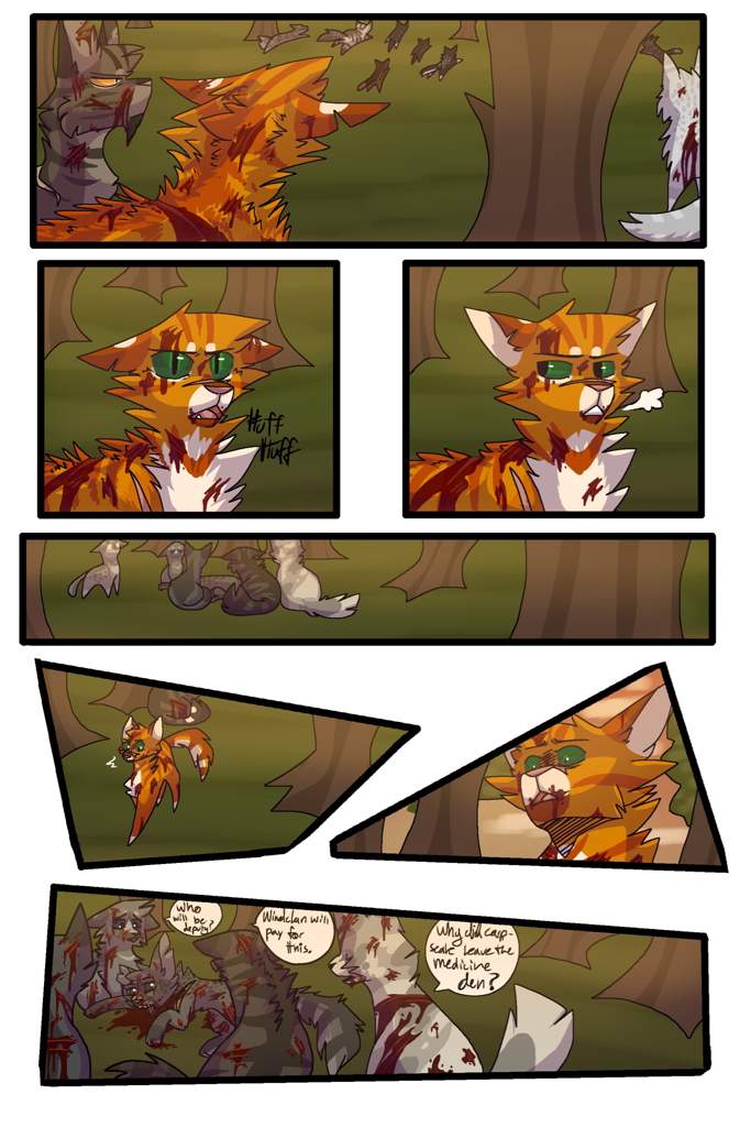 Forbidden Blaze 5 Comic Warrior Cats Art Rp Amino