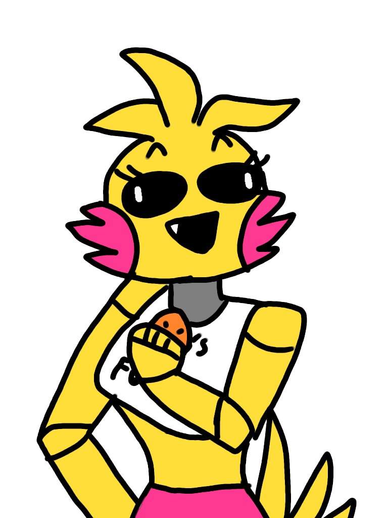 funny toy chica