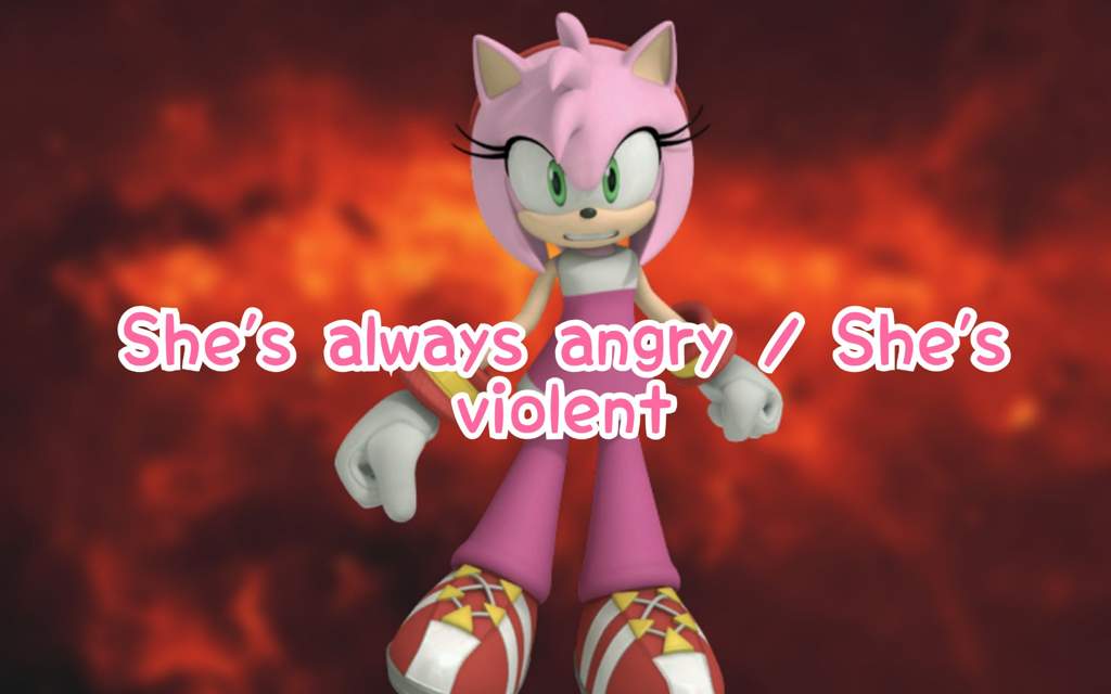 Amy Rose Misconceptions - Dumb reasons to hate her | Sonic the Hedgehog ...