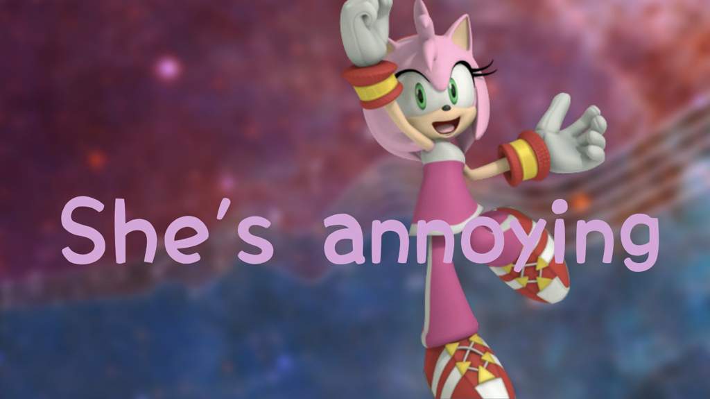 Amy Rose Misconceptions - Dumb reasons to hate her | Sonic the Hedgehog ...