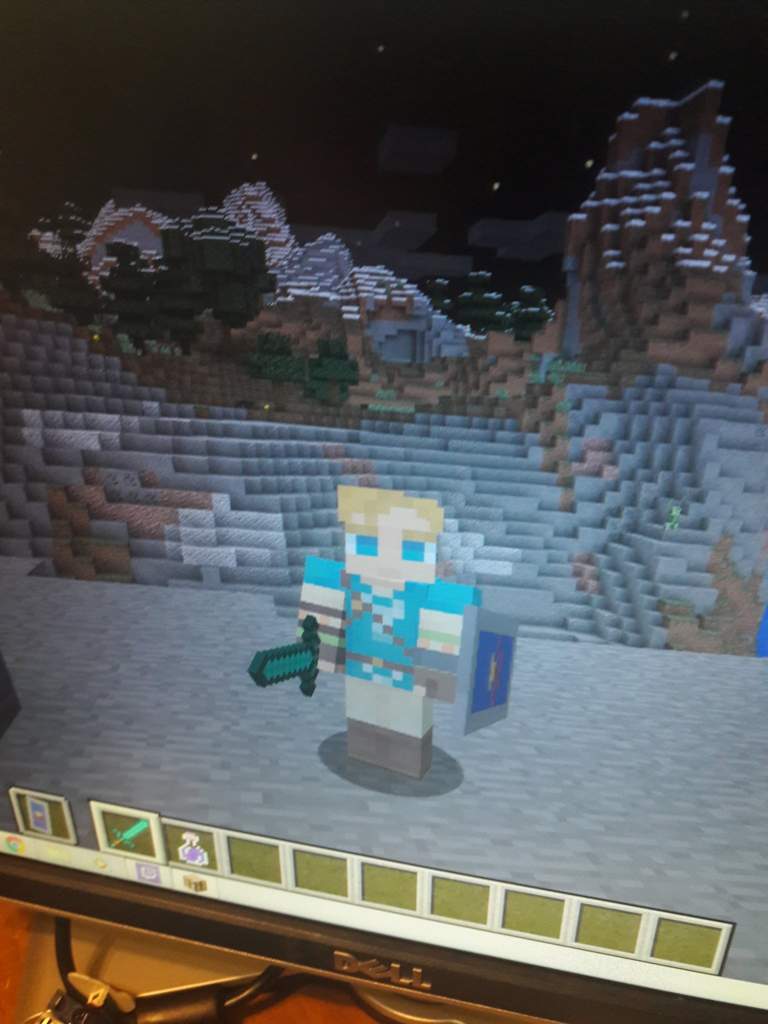 My Legend Of Zelda Breath Of The Wild Link Skin Minecraft Amino