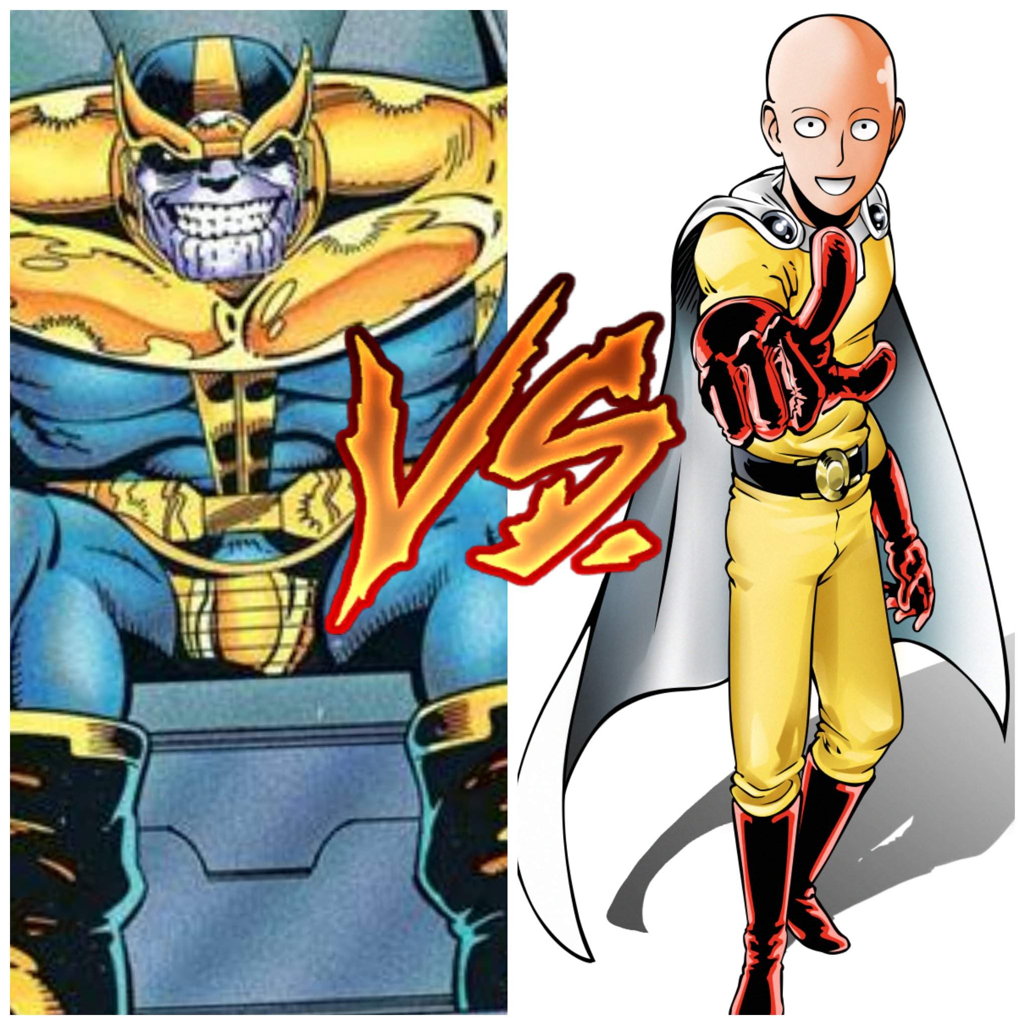 Saitama VS Thanos | Anime Amino