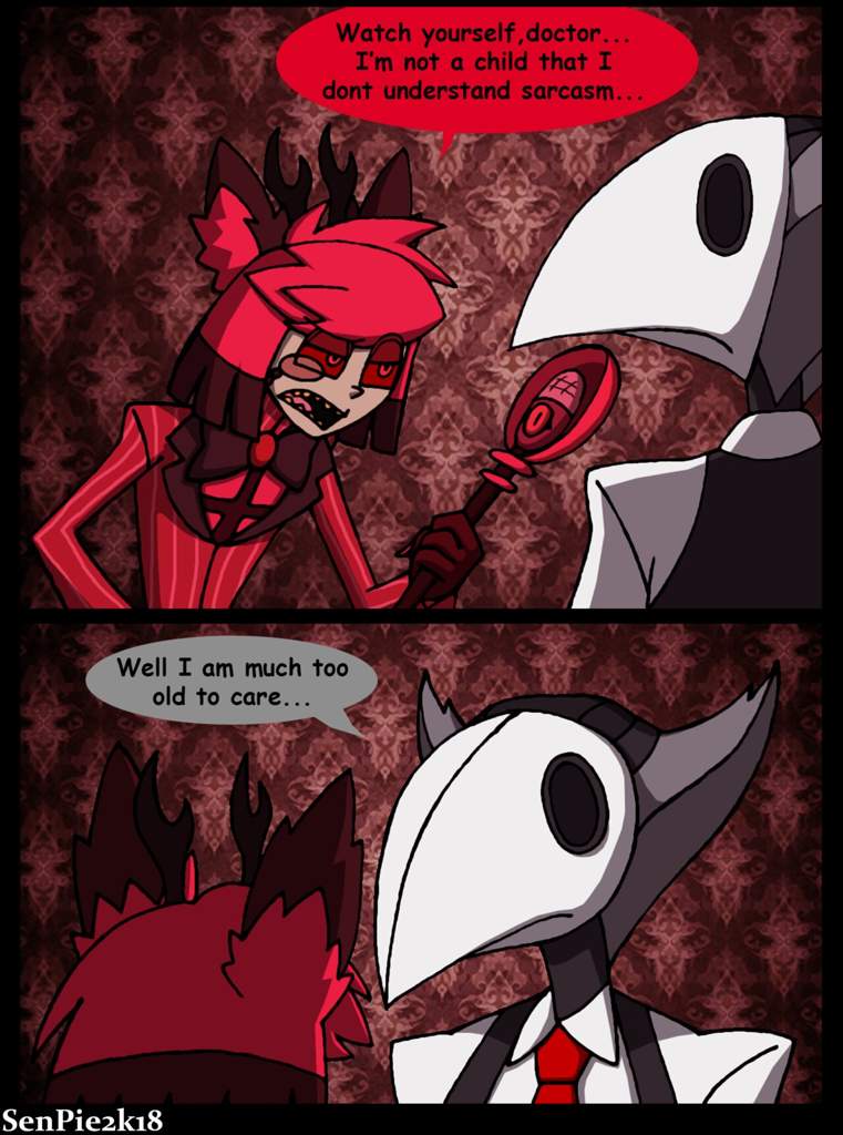 Hazbin Hotel Oc Comic The Deer And The Crow Hazbin My Xxx Hot Girl