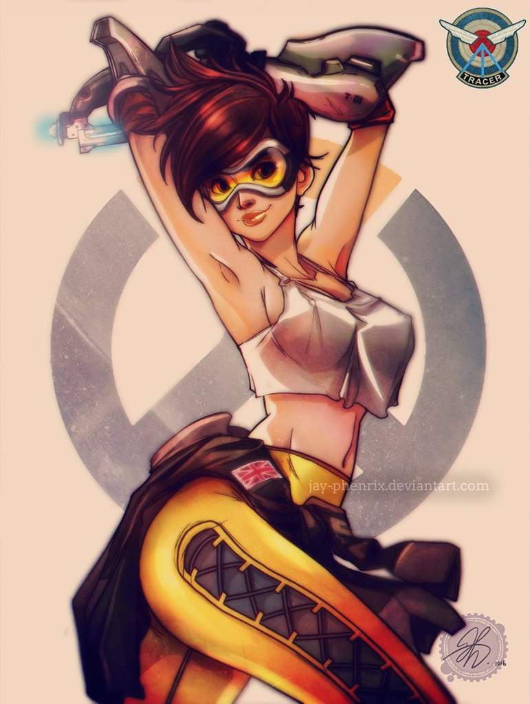 Overwatch hot tracer Tracer