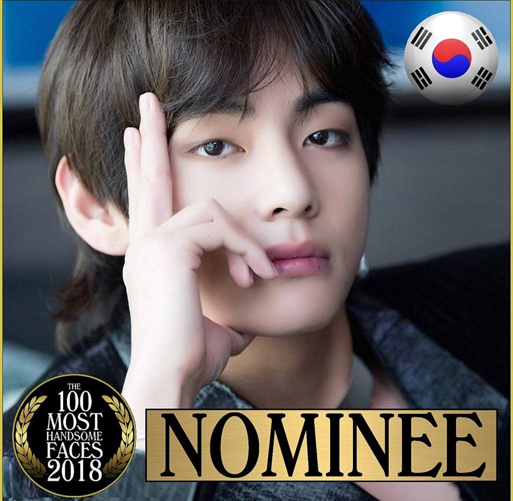 TAEHYUNG IS NOMINATED FOR THE 100 MOST HANDSOME FACES OF 2018 😍 | Kim