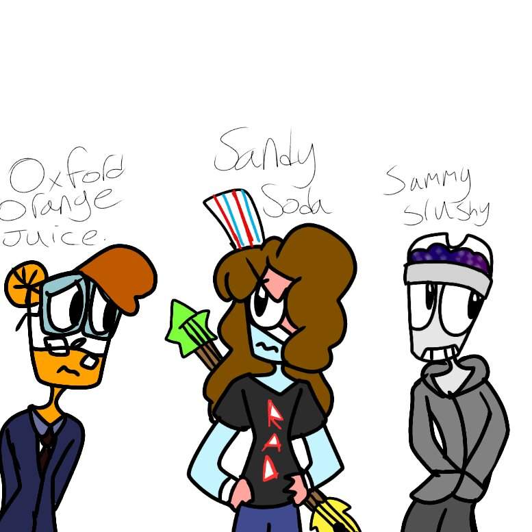 Ask/Dare Sammy Slushy, Sandy Soda, Oxford Orange. | Cuphead Official™ Amino