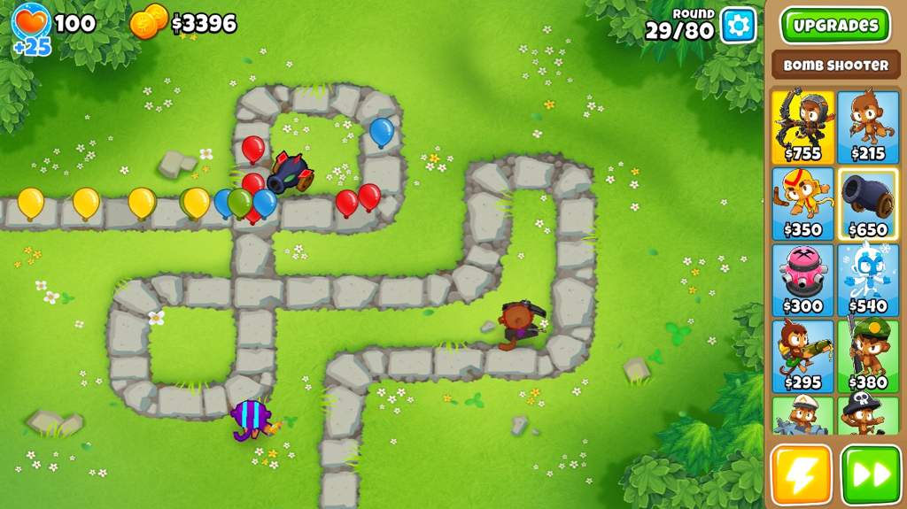 How To beat Monkey Meadow On Hard | Bloons TD Multi-Verse Amino