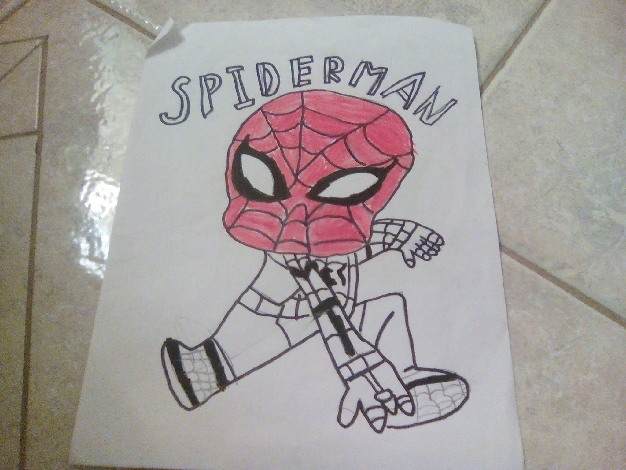 Working on spiderman | Doodles And Drawings Amino