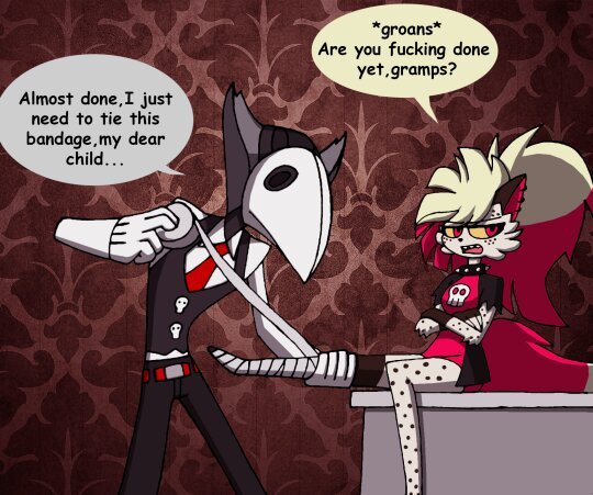 Hazbin Hotel OC Comic: The old crow doctor | Hazbin Hotel (official) Amino