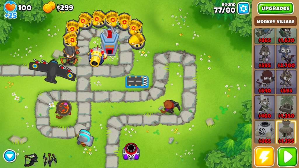 How To beat Monkey Meadow On Hard | Bloons TD Multi-Verse Amino