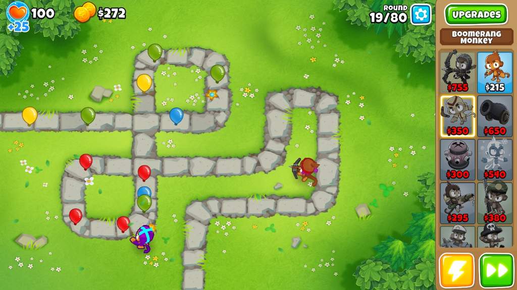 How To beat Monkey Meadow On Hard | Bloons TD Multi-Verse Amino