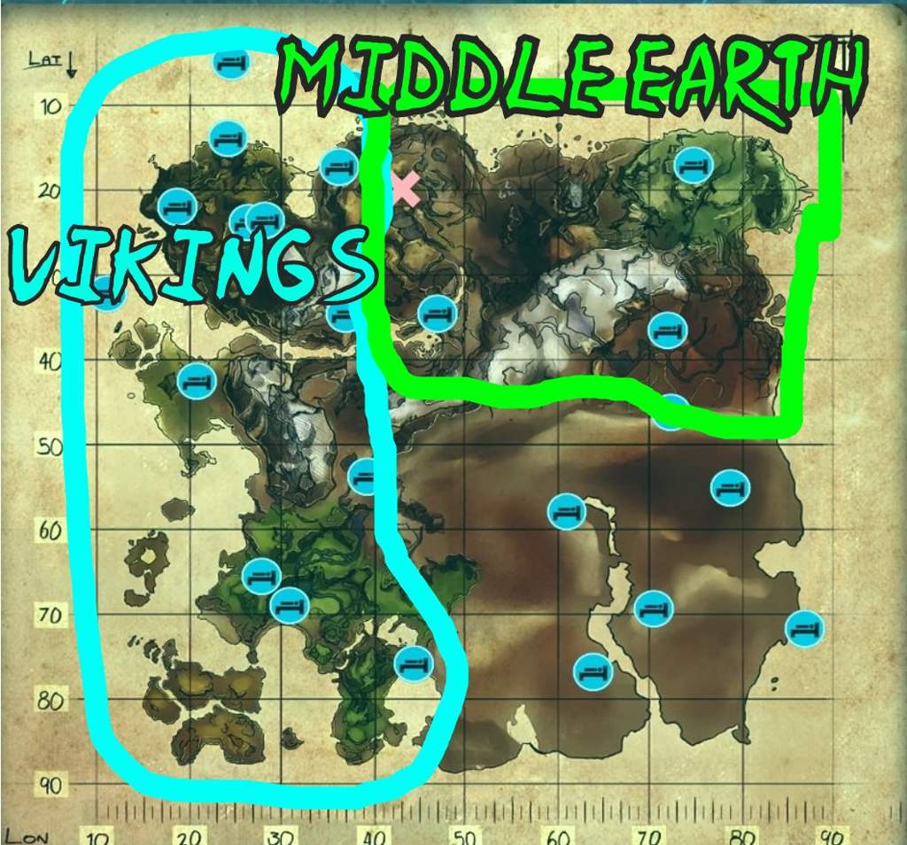 Ark Survival Evolved Center Map Maping Resources