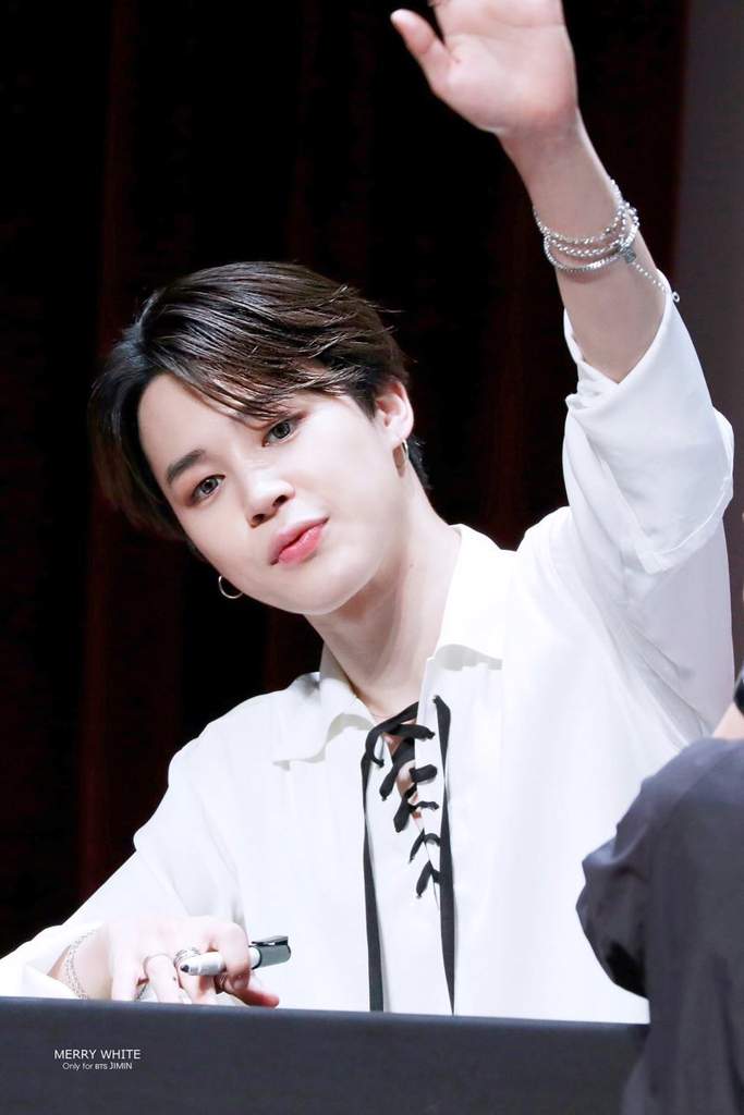 Chimin Na Fansajne Bantan Sangam Fansign Park Jimin Bts Amino