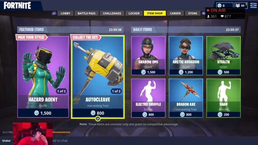  - boutique fortnite 23 juin