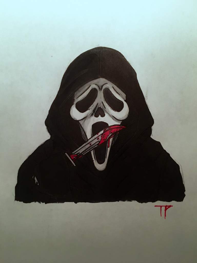 Quick Draw: Ghostface | Horror Amino