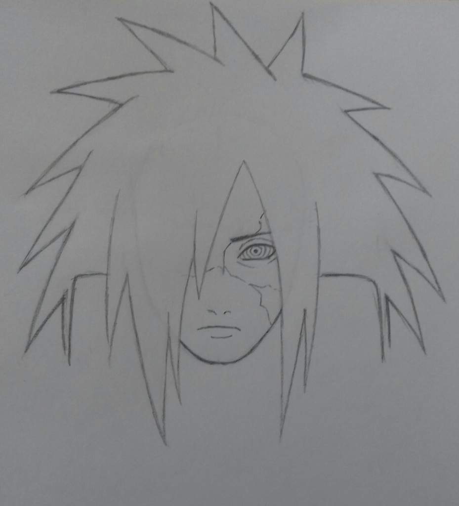 Tuto dessin Comment faire Madara  Uchiha  Naruto 