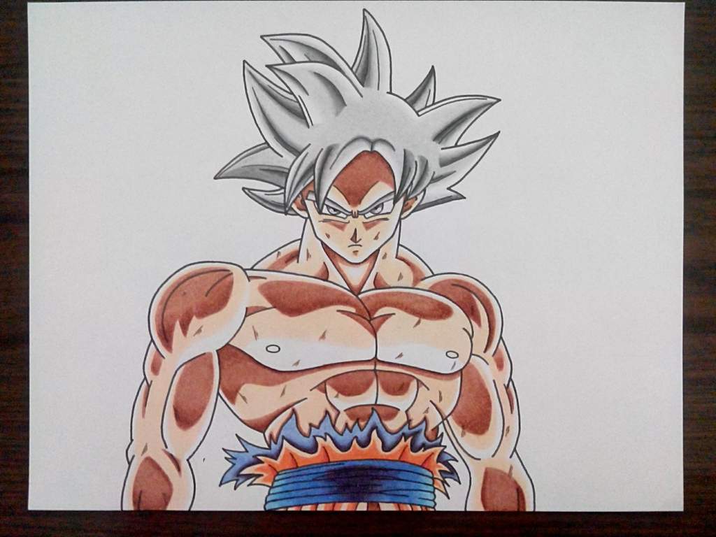 Dibujo De Goku Migatte No Gokui Domidado Mipropioarte Dibujarte Amino 