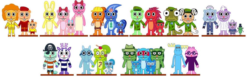 My Favoritas Happy Tree Friends Couples And Families 