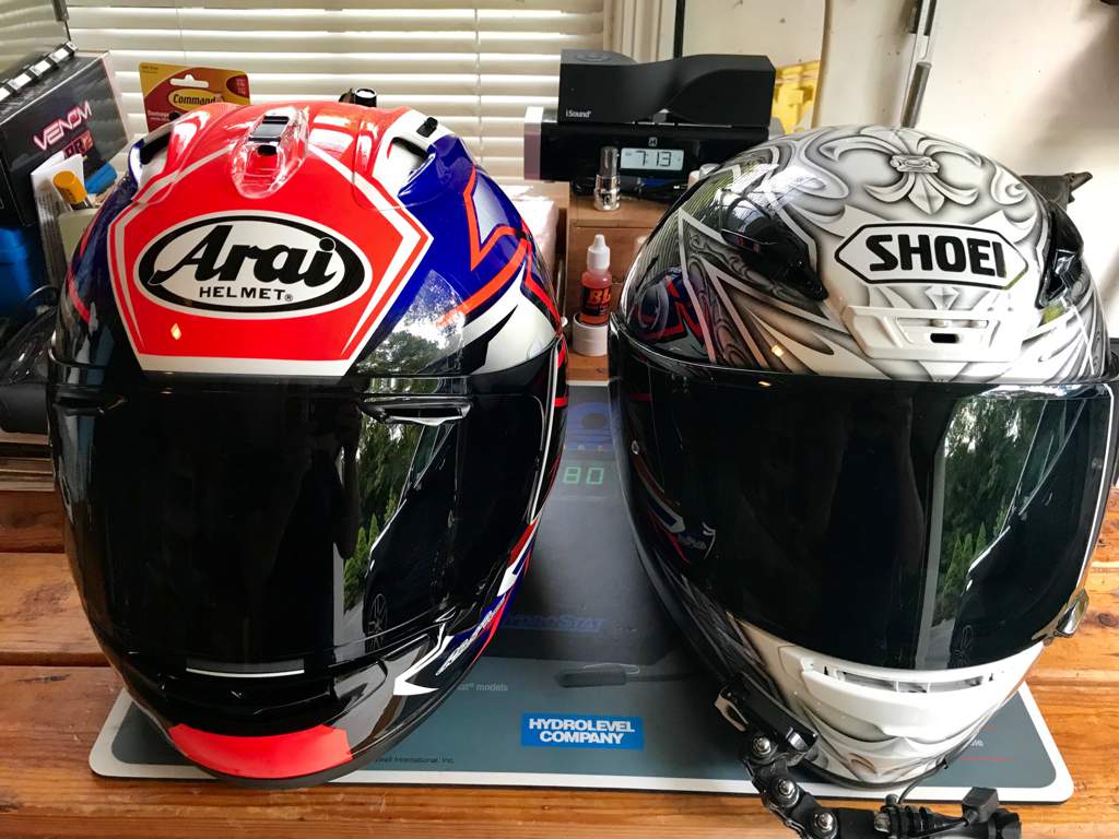 Shoei Vs Arai Motorcycle Amino Amino