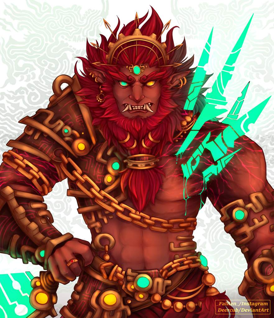 BotW Ganondorf (Updated concept art) | Zelda Amino