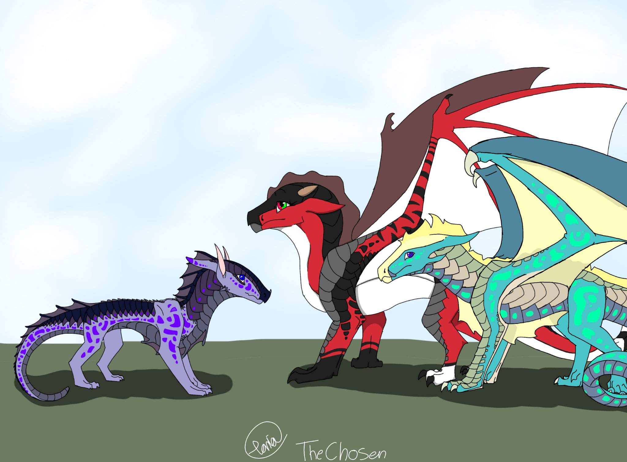 My main three oc | Wings Of Fire Amino