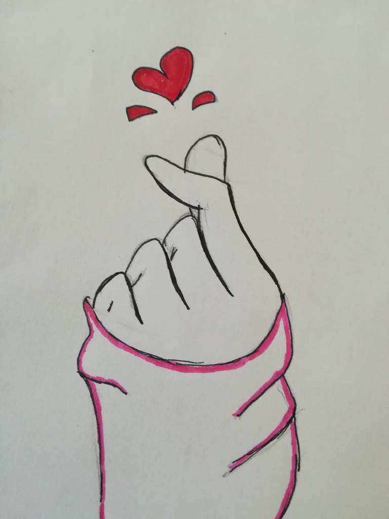 Kpop Heart Drawing | K-pop