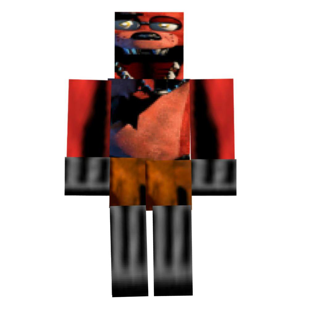 Five Nights At Freddy Minecraft Skins Layout 3379