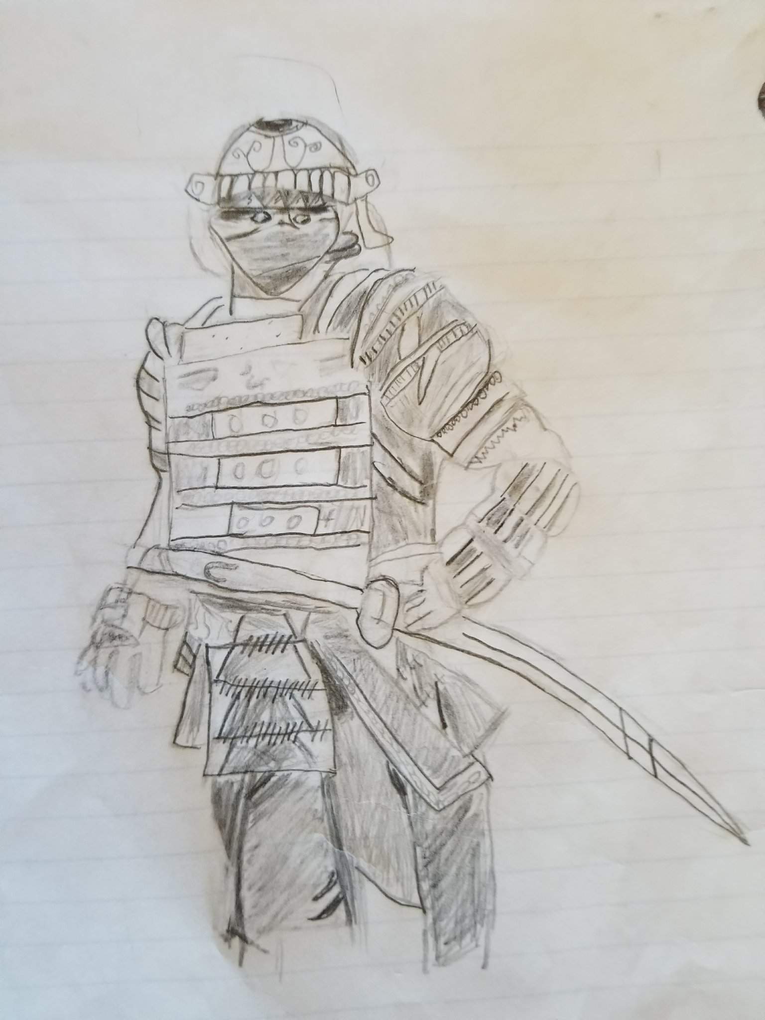 Drawing attempt (MY FIRST FEATURE :D) | For Honor Amino