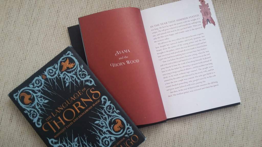 The Language of Thorns Ayama and the Thorn Wood Books & Writing Amino