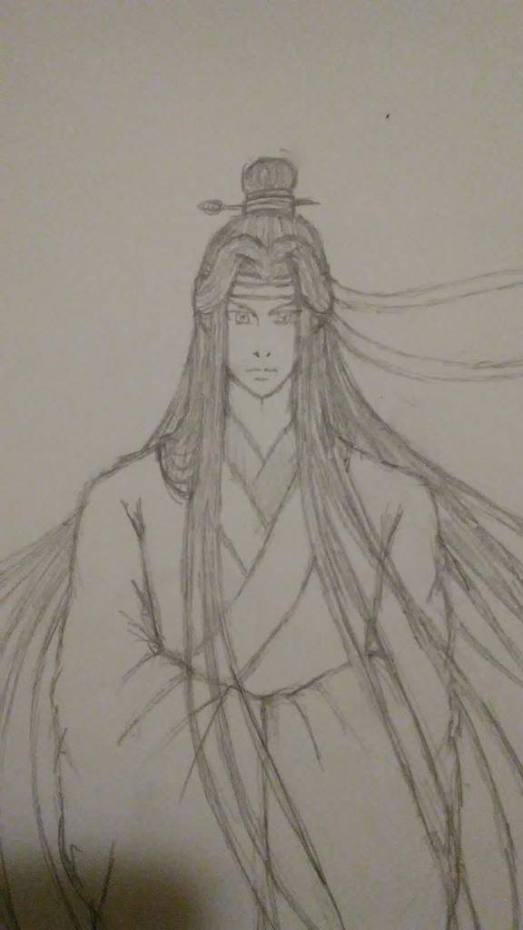 🐰🐰Drawing of Lan WangJi 🐰🐰 | Founder of Diabolism Amino