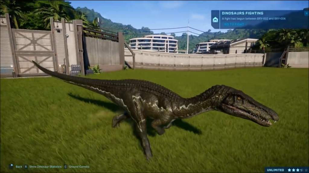 jurassic world the game baryonyx