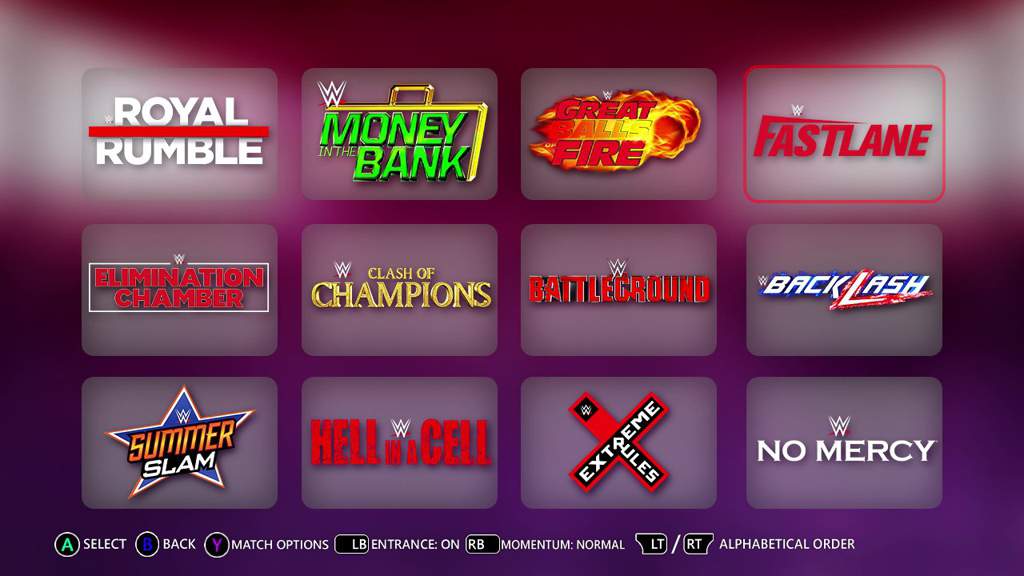 wwe 2k19 arenas