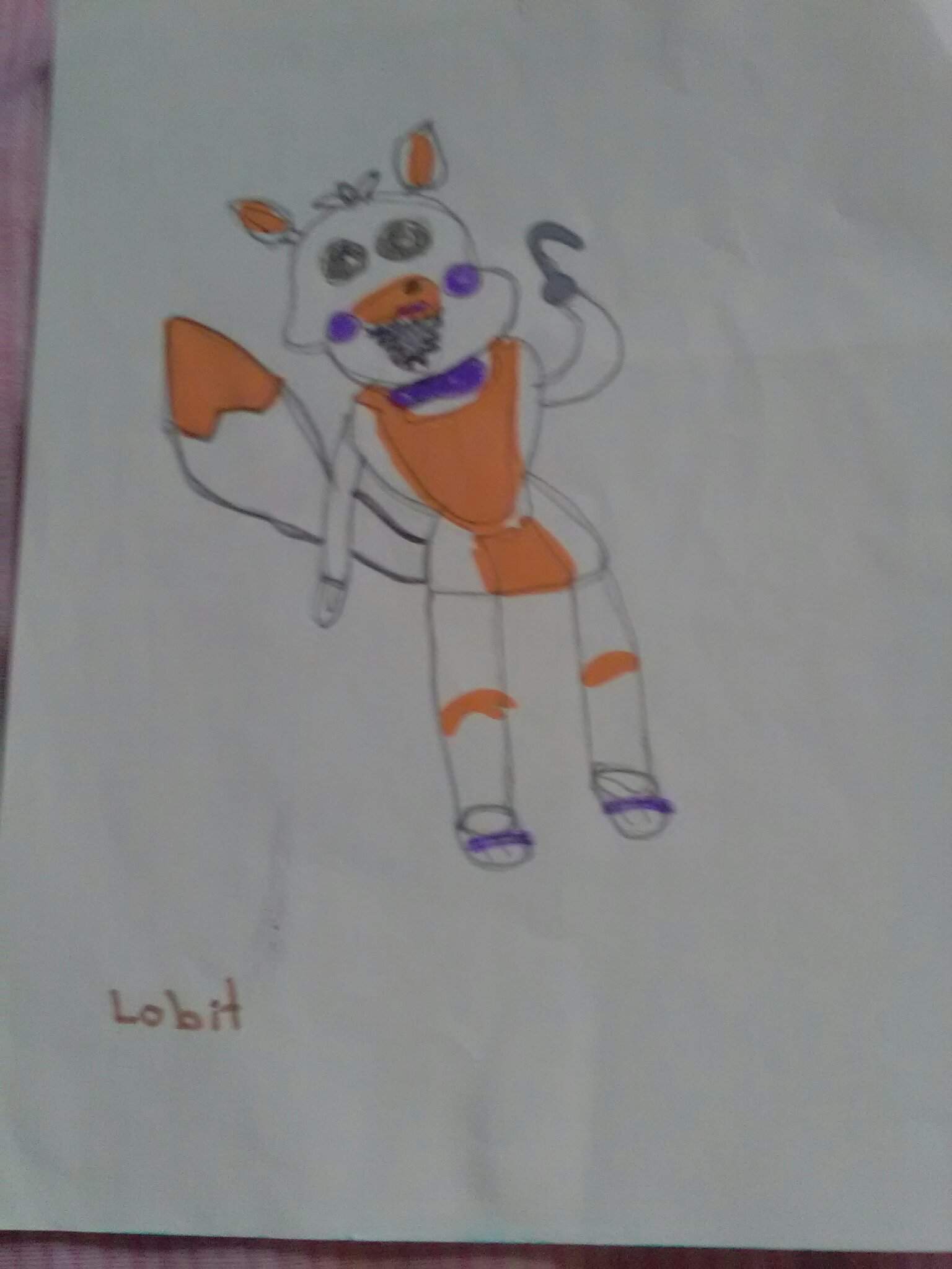 Dibujo de lolbit | FNaF Amino [ Español ] Amino