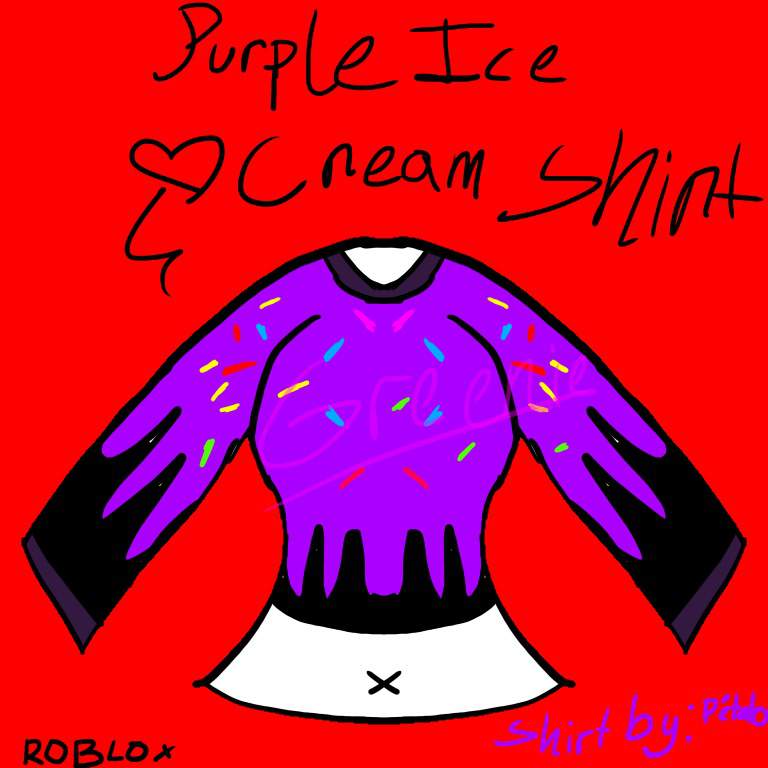 Recreating Shirt Roblox Amino - roblox ice cream shirt