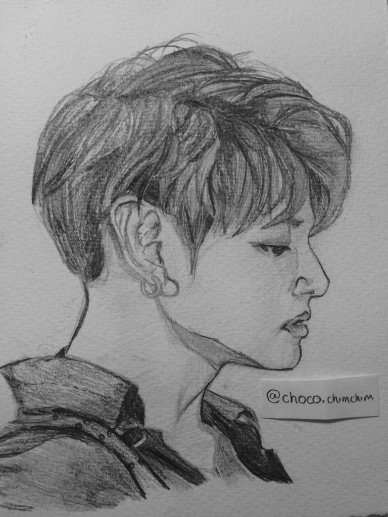 Jungkook Red Hair FA SKETCH | ARMY's Amino