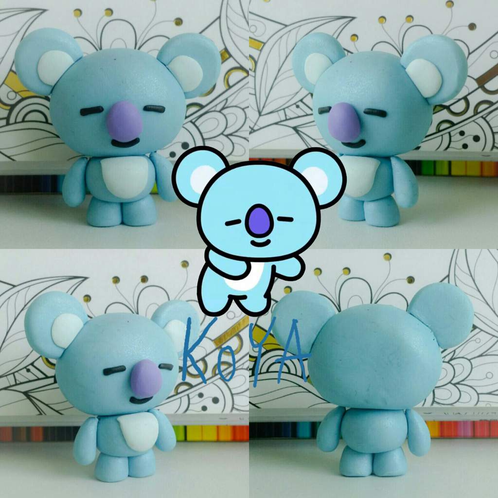 DIY BT21  Koya  Polymer Clay Tutorial ARMY s Amino