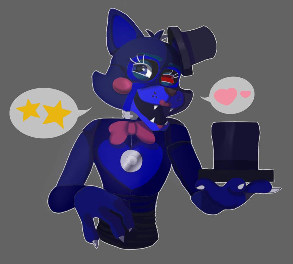 fnaf blue foxy