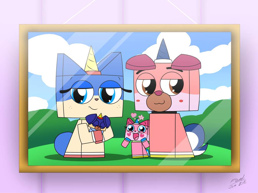 picture Unikitty And Puppycorn Parents parents head cannon unikitty amino